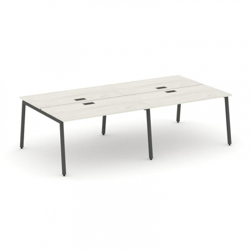 Style Project Рабочая станция 2-х сторон. SN-4A.DRS-034 Акация Лорка/Металл Белый 3160*1232*750 фото 26