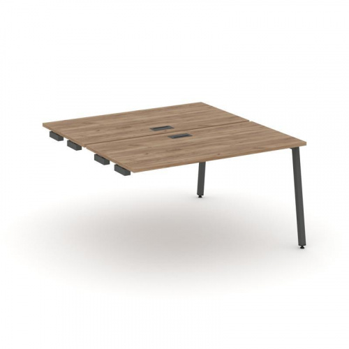 Style Project Стол-приставка к опор. элем. SN-4A.DPRS-022 Антрацит/Металл Белый 1180*1632*750 фото 17