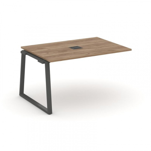 Style Project Проходной наб. элем. перег. стола SN-6T1.NSPRG-001 Акация Лорка/Металл Антрацит/Заглуш фото 23