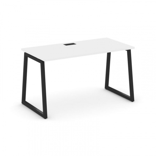 Style Project Стол письменный SN-4T1.SP-023 Акация Лорка/Металл Антрацит/Заглушка Пластик Черный 138 фото 6