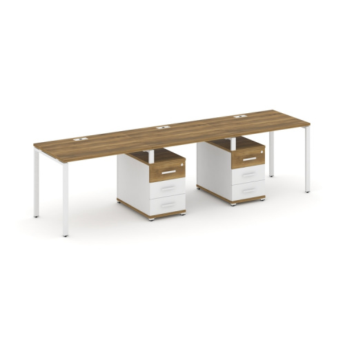 Бенч-система на 3 места с 2 опорными тумбами Concept CN.ORS-333 фото 8