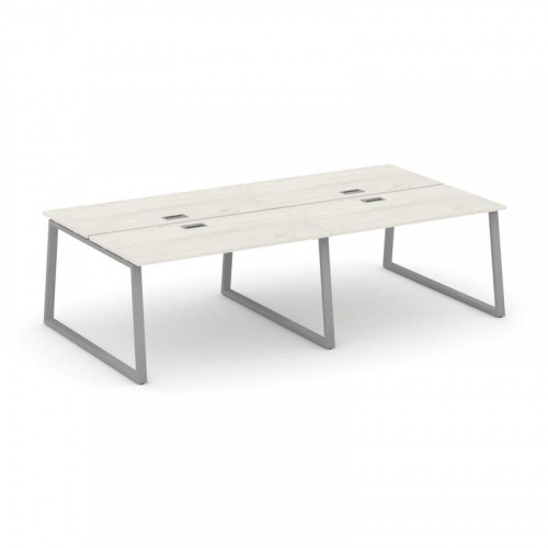 Style Project Рабочая станция 2-х сторон. SN-6T1.DRS-053 Акация Лорка/Металл Антрацит/Заглушка Пласт фото 12