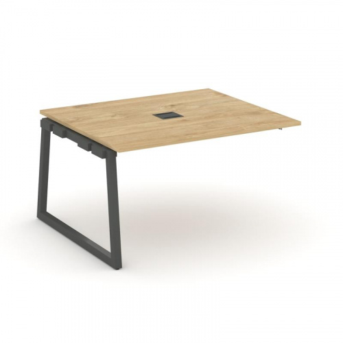 Style Project Проходной наб. элем. перег. стола SN-5T1.NSPRG-034 Акация Лорка/Металл Антрацит/Заглуш фото 22