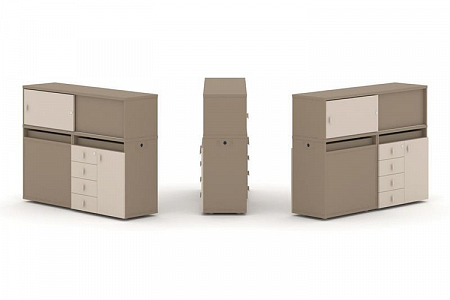 Тумба офисная (Набор №18.) Estetica ES.NB.2N-18