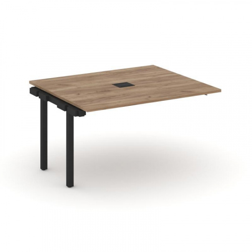 Style Project Проходной наб. элем. перег. стола SN-5P.NSPRG-032 Дуб Наварра/Металл Белый 1180*1180*7 фото 5