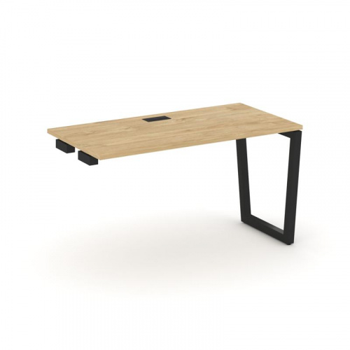 Style Project Стол-приставка к опор. элем. SN-5T2.OPRS-022 Акация Лорка/Металл Антрацит/Заглушка Пла