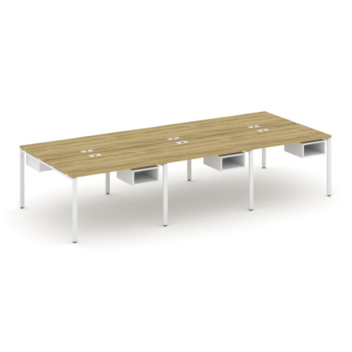 Бенч-система на 6 мест с подвесными тумбами Concept CN.DRS-142 фото 11