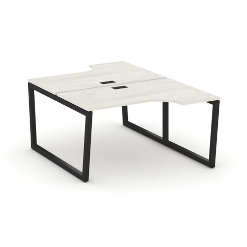 Style Project Рабочая станция эргоном. SN-5T2.DRPA-011 Акация Лорка/Металл Антрацит/Заглушка Пластик фото 7