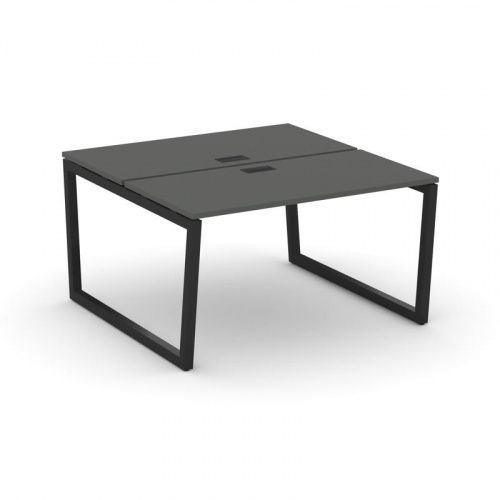 Style Project Рабочая станция 2-х сторон. SN-5T2.DRS-024 Акация Лорка/Металл Антрацит/Заглушка Пласт фото 9