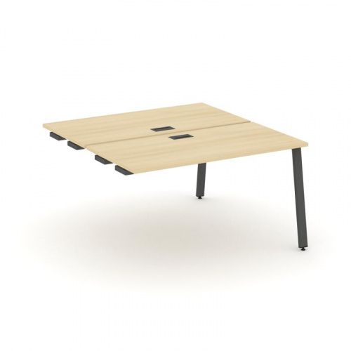 Style Project Стол-приставка к опор. элем. SN-6A.DPRS-003 Дуб Наварра/Металл Белый 1380*1232*750 фото 27