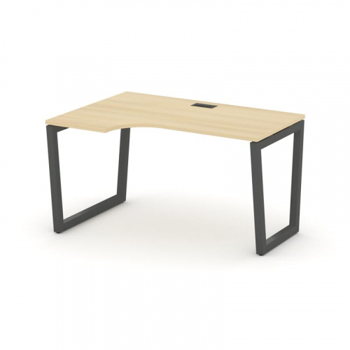 Style Project Стол рабочий эргоном. SN-5T2.SPA-002(L) Акация Лорка/Металл Антрацит/Заглушка Пластик фото 28