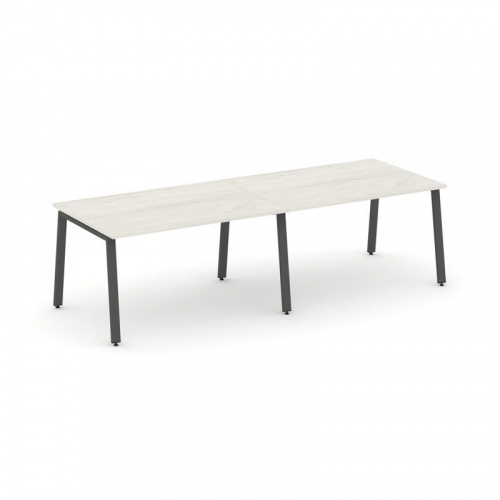 Style Project Стол переговорный SN-6A.SPRG-012.3 Белый/Металл Антрацит 2360*980*750 фото 15