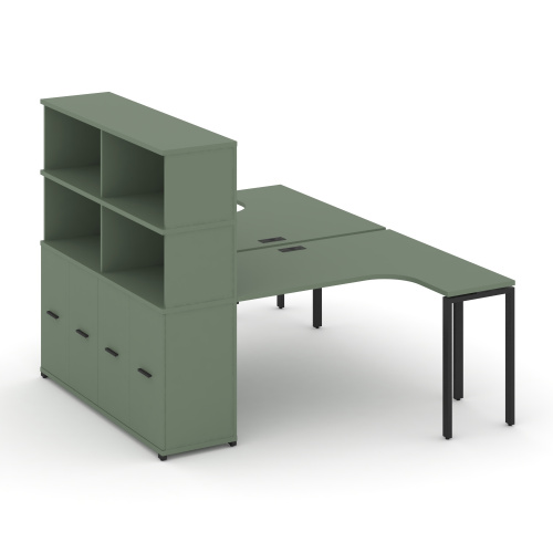 Бенч-система с опорным распашным шкафом Concept CN.DSA-216