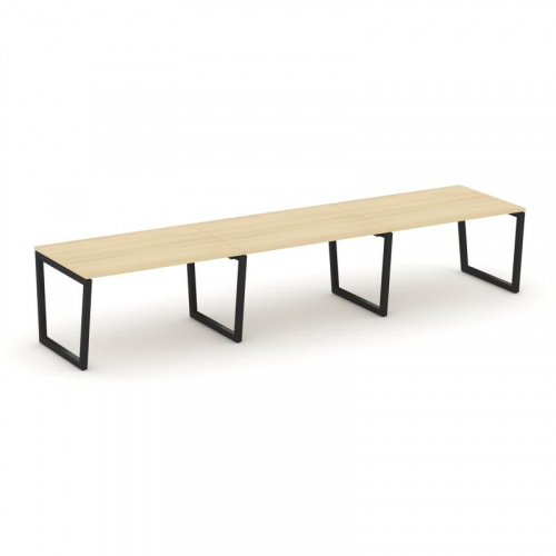 Style Project Стол переговорный SN-5T2.SPRG-024.3 Акация Лорка/Металл Антрацит 4740*980*750 фото 5