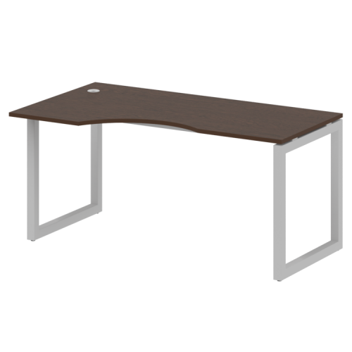 Стол криволинейный левый на О-обр. м/к Metal System Quattro 50БО.СА-1 (L) фото 8