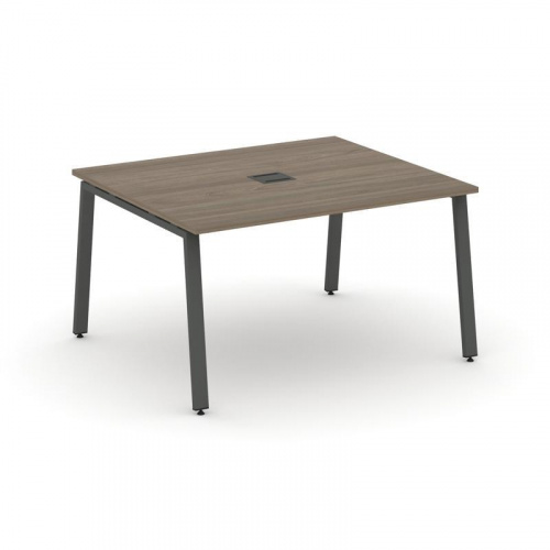 Style Project Стол переговорный SN-6A.SPRG-033 Акация Лорка/Металл Белый 1380*1180*750 фото 23