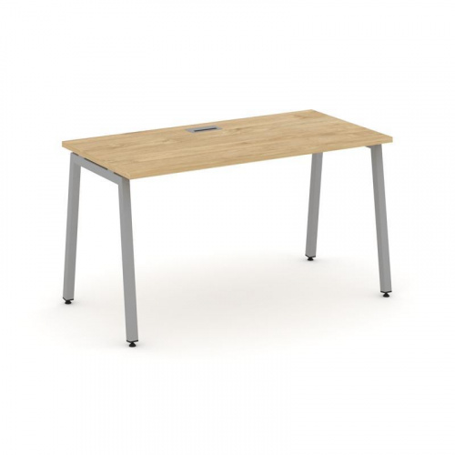 Style Project Стол письменный SN-4A.SP-011 Тиквуд Светлый/Металл Антрацит 980*700*750 фото 14