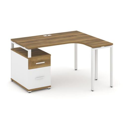 Стол эргономичный с опорной тумбой Concept CN.SA-302(R)