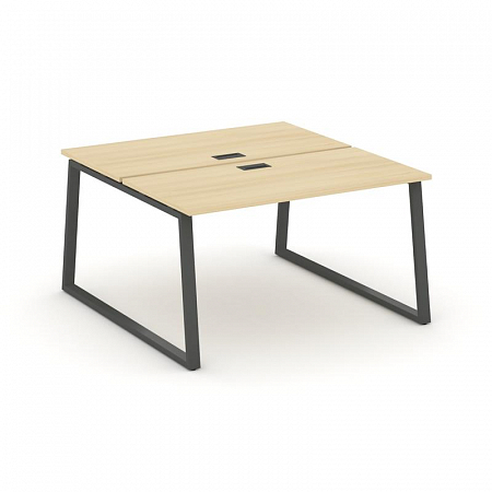 Style Project Рабочая станция 2-х сторон. SN-6T1.DRS-003 Акация Лорка/Металл Антрацит/Заглушка Пласт