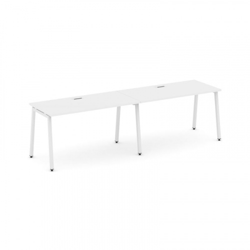 Style Project Рабочая станция 1 сторон. SN-4A.ORS-004 Антрацит/Металл Белый 3160*600*750 фото 16