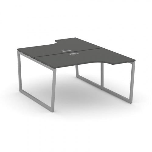 Style Project Рабочая станция эргоном. SN-4T2.DRPA-011 Акация Лорка/Металл Антрацит/Заглушка Пластик фото 17