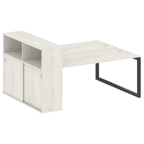 Бенч-система с шкафом-купе на О-обр. м/к Metal System Quattro 50БО.РС-СШК-2.4 фото 13