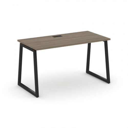 Style Project Стол письменный SN-4T1.SP-023 Акация Лорка/Металл Антрацит/Заглушка Пластик Черный 138 фото 5