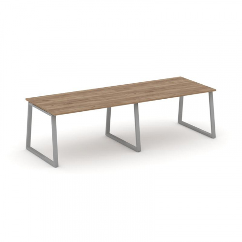 Style Project Стол переговорный SN-6T1.SPRG-013.3 Акация Лорка/Металл Антрацит 2760*980*750 фото 11