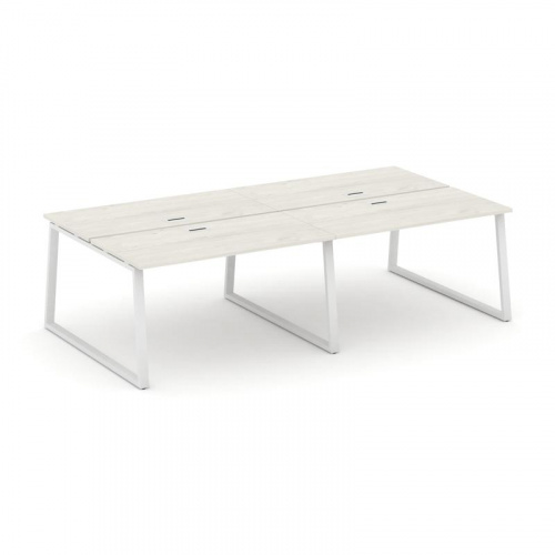 Style Project Рабочая станция 2-х сторон. SN-6T1.DRS-053 Акация Лорка/Металл Антрацит/Заглушка Пласт фото 13