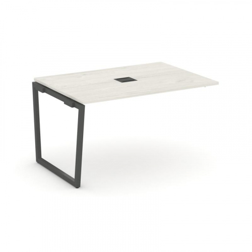 Style Project Проходной наб. элем. перег. стола SN-4T2.NSPRG-004 Акация Лорка/Металл Антрацит/Заглуш фото 24