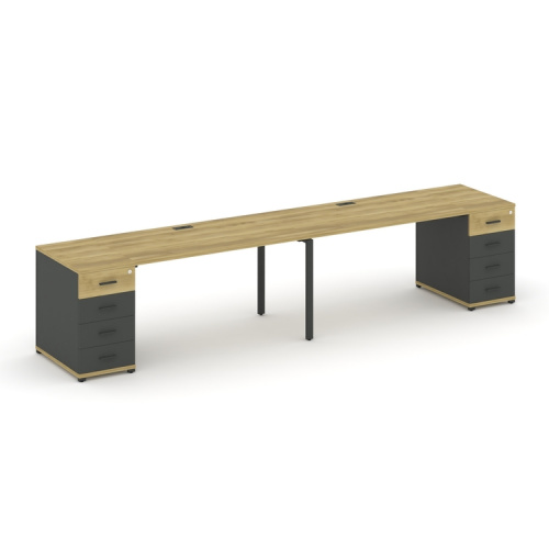 Бенч-система на 2 места с 2 опорными тумбами Concept CN.ORS-410 фото 4