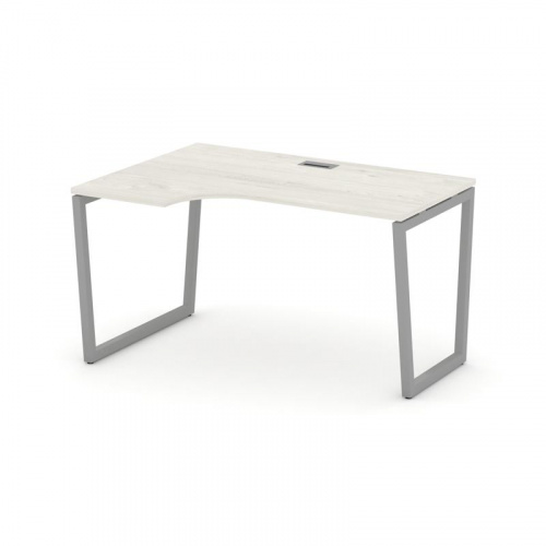 Style Project Стол рабочий эргоном. SN-4T2.SPA-002(L) Акация Лорка/Металл Антрацит/Заглушка Пластик фото 11