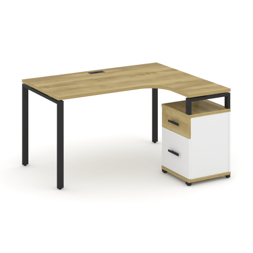 Стол эргономичный с опорной тумбой Concept CN.SA-306(R)