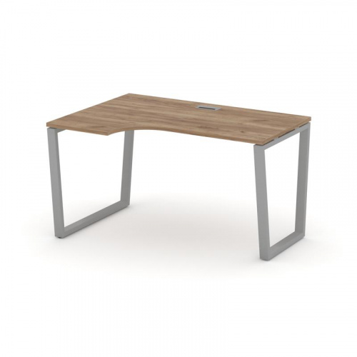 Style Project Стол рабочий эргоном. SN-6T2.SPA-001(L) Акация Лорка/Металл Антрацит/Заглушка Пластик фото 10