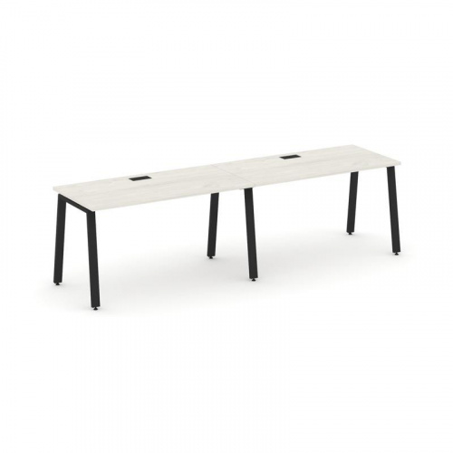 Style Project Рабочая станция 1 сторон. SN-6A.ORS-013 Акация Лорка/Металл Антрацит 2760*700*750 фото 4