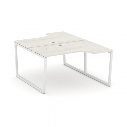 Style Project Рабочая станция эргоном. SN-4T2.DRPA-011 Акация Лорка/Металл Антрацит/Заглушка Пластик фото 12