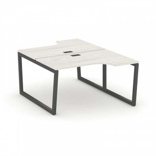 Style Project Рабочая станция эргоном. SN-5T2.DRPA-011 Акация Лорка/Металл Антрацит/Заглушка Пластик фото 24