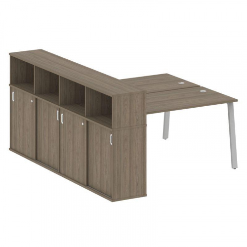 Бенч-система с шкафом-купе на А-обр. м/к Metal System БА.РС-СШК-4.3 фото 4