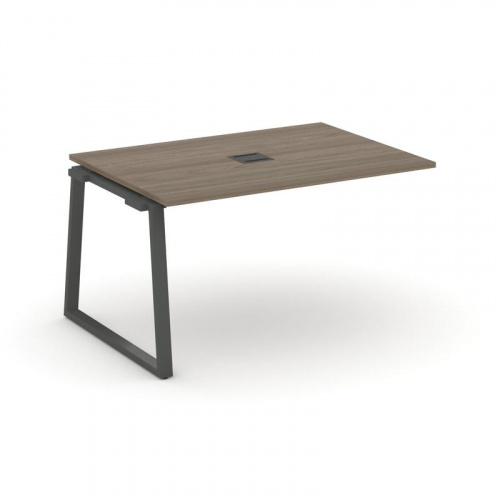 Style Project Проходной наб. элем. перег. стола SN-6T1.NSPRG-001 Акация Лорка/Металл Антрацит/Заглуш фото 25