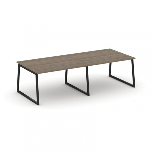 Style Project Стол переговорный SN-4T1.SPRG-044.3 Акация Лорка/Металл Антрацит 3160*1180*750 фото 8