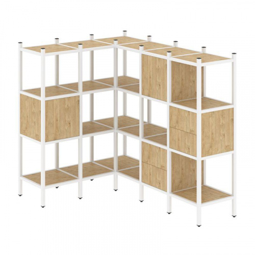 Стеллаж офисный угловой Loft VR.L-30 фото 6 Стеллаж офисный угловой Loft VR.L-30 фото 6