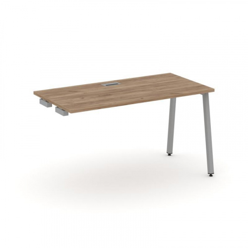 Style Project Стол-приставка к опор. элем. SN-4A.OPRS-013 Антрацит/Металл Белый 1380*700*750 фото 5