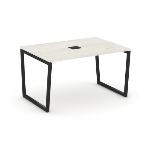 Style Project Стол переговорный SN-4T2.SPRG-002 Акация Лорка/Металл Антрацит/Заглушка Металл Антраци фото 8