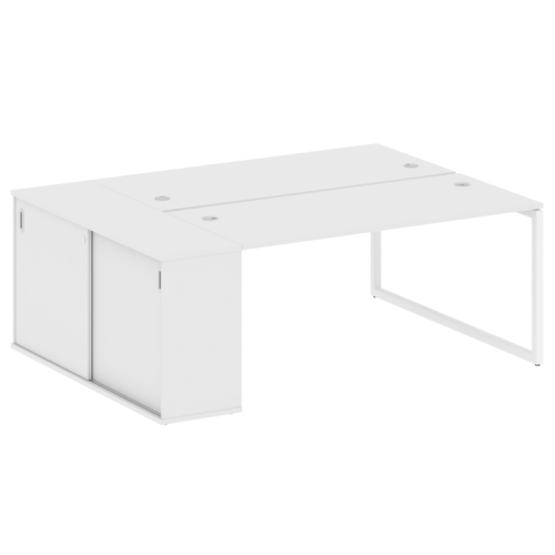 Бенч-система с шкафом-купе на О-обр. м/к Metal System Quattro 40БО.РС-СШК-1.4 фото 9