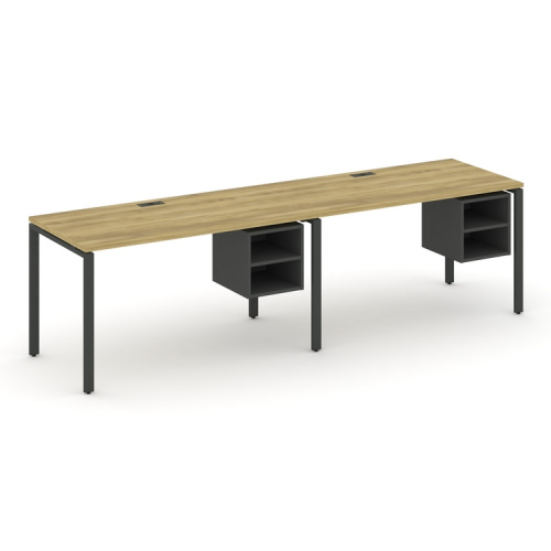 Бенч-система на 2 места с подвесными тумбами Concept CN.ORS-106 фото 3