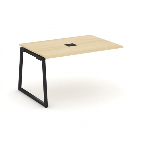 Style Project Проходной наб. элем. перег. стола SN-4T1.NSPRG-004 Акация Лорка/Металл Антрацит/Заглуш фото 19