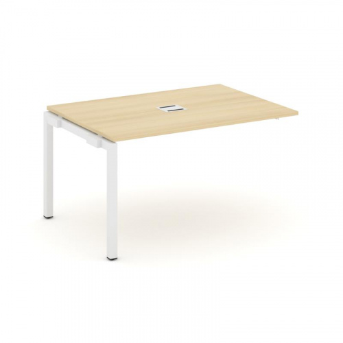 Style Project Проходной наб. элем. перег. стола SN-5P.NSPRG-002 Вяз Благородный/Металл Белый 1180*98 фото 5