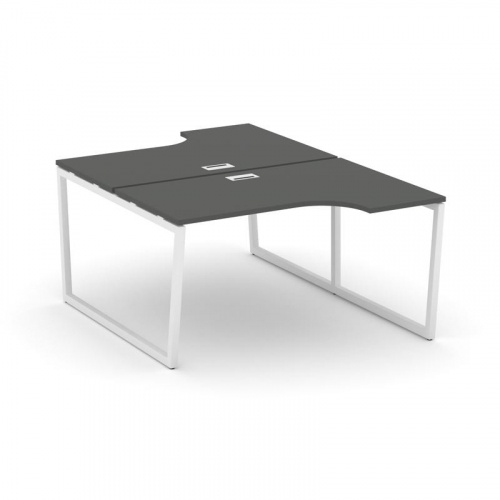 Style Project Рабочая станция эргоном. SN-4T2.DRPA-011 Акация Лорка/Металл Антрацит/Заглушка Пластик фото 18