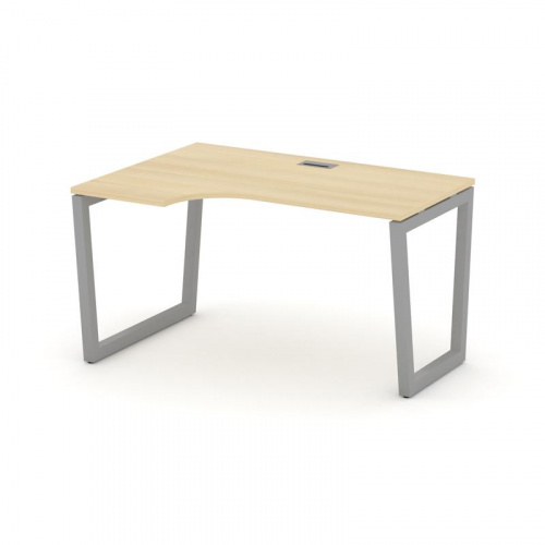 Style Project Стол рабочий эргоном. SN-5T2.SPA-002(L) Акация Лорка/Металл Антрацит/Заглушка Пластик фото 20