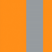 Оранжевый / Металл Серый